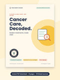 Cancer Care, Decoded guide cover: 11 modern treatments explained, 21-page instant PDF download