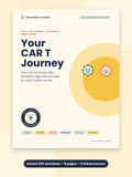 Your CAR T Journey guide cover: a patient and family guide to CAR T-cell therapy, 15-page instant PDF download